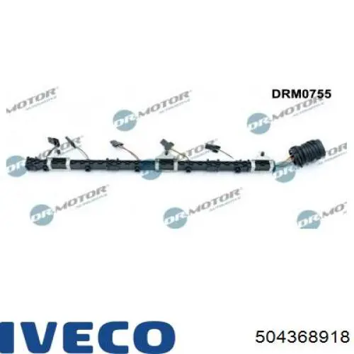 504368918 Iveco cable para bujía de precalentamiento