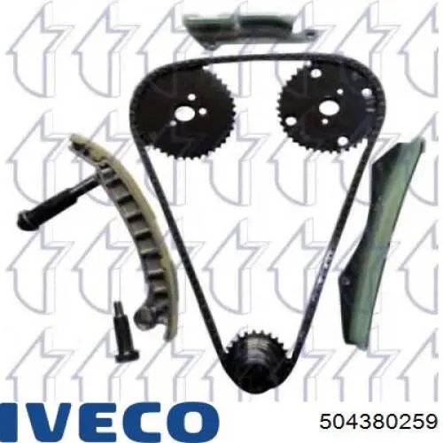 504380259 Iveco junta, cárter de distribución