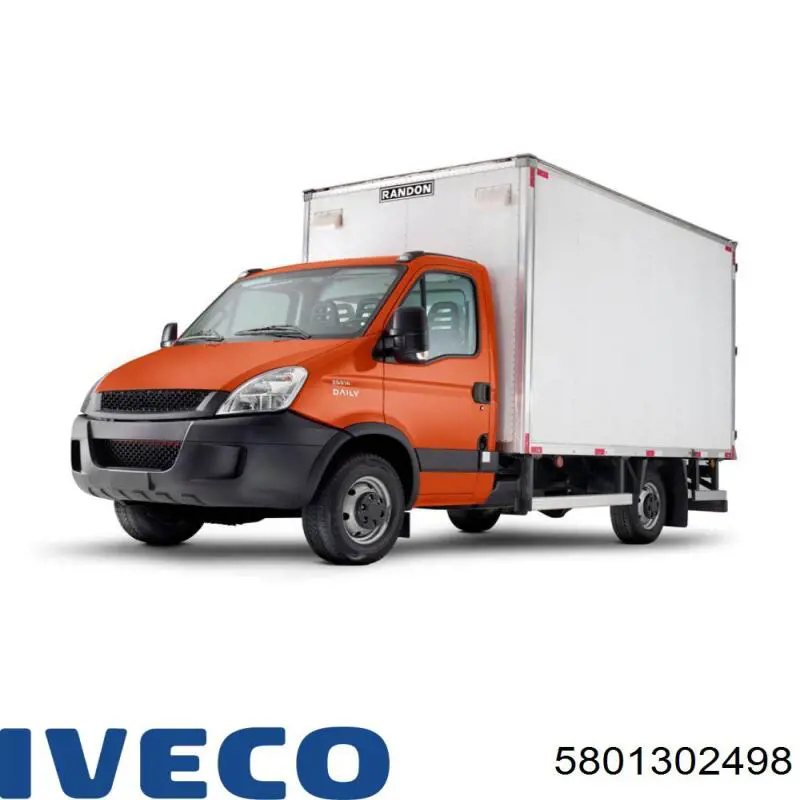 5801302498 Iveco junta de tubo de escape silenciador