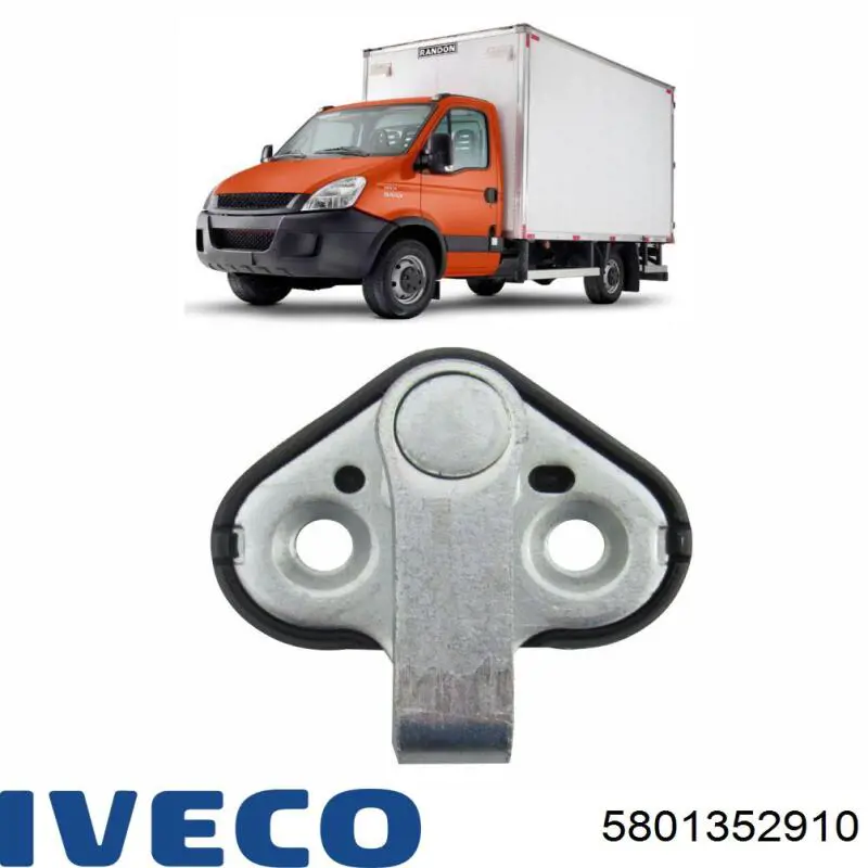 5801352910 Iveco cuña de cierre puerta corrediza delantera