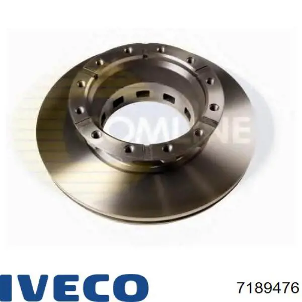 7189476 Iveco disco de freno trasero