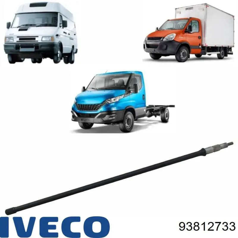 93812733 Iveco barra de torsión delantera izquierda