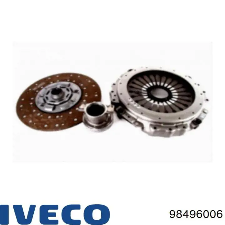 98496006 Iveco disco de embrague