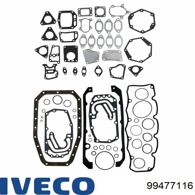 99477116 Iveco juego de juntas de motor, completo