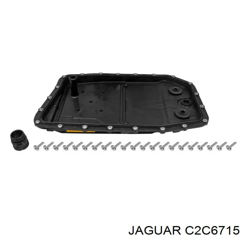 C2C6715 Jaguar cárter de aceite, caja automática