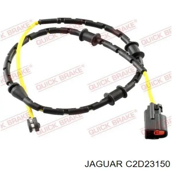 C2D23150 Jaguar pastillas de freno delanteras