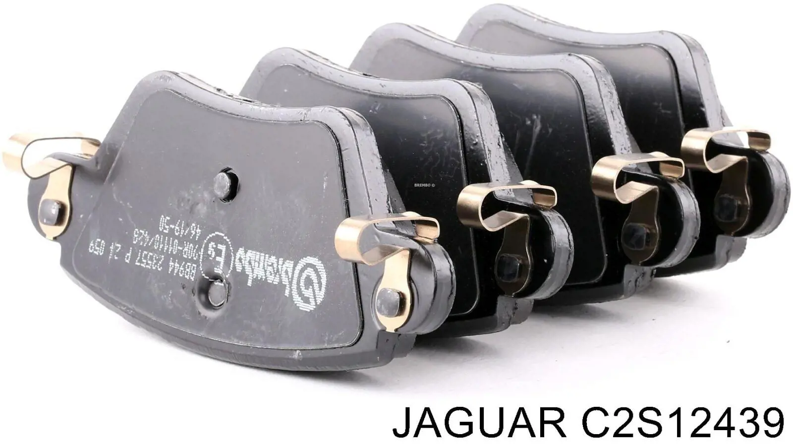 C2S12439 Jaguar pastillas de freno traseras