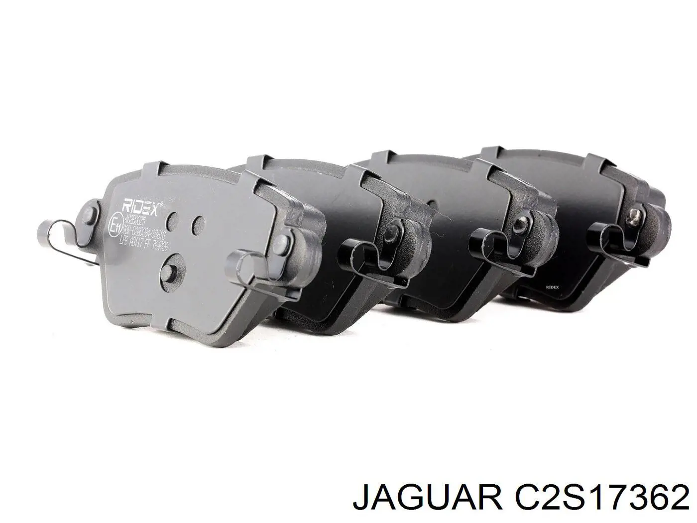 C2S17362 Jaguar pastillas de freno traseras