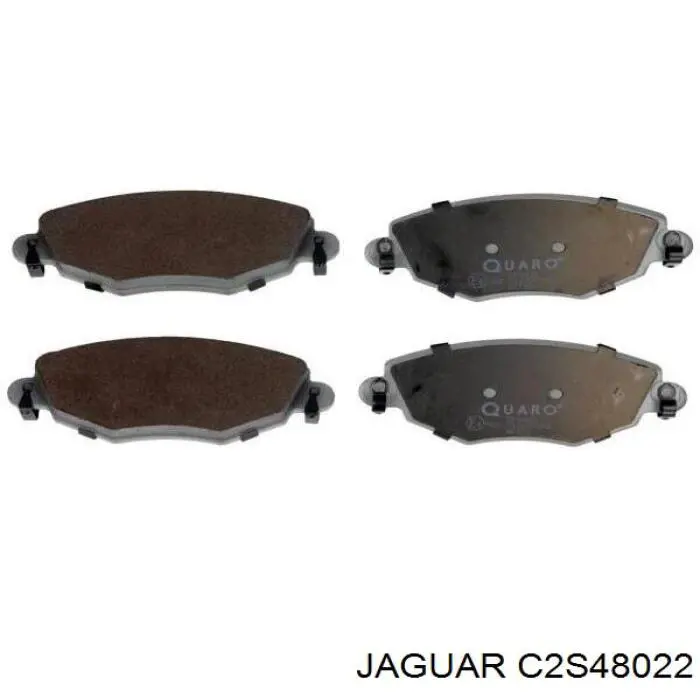 C2S48022 Jaguar pastillas de freno delanteras