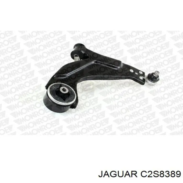 C2S8389 Jaguar barra oscilante, suspensión de ruedas delantera, inferior derecha