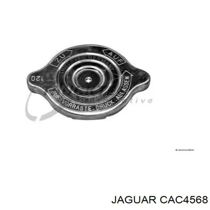 CAC4568 Jaguar tapa de radiador