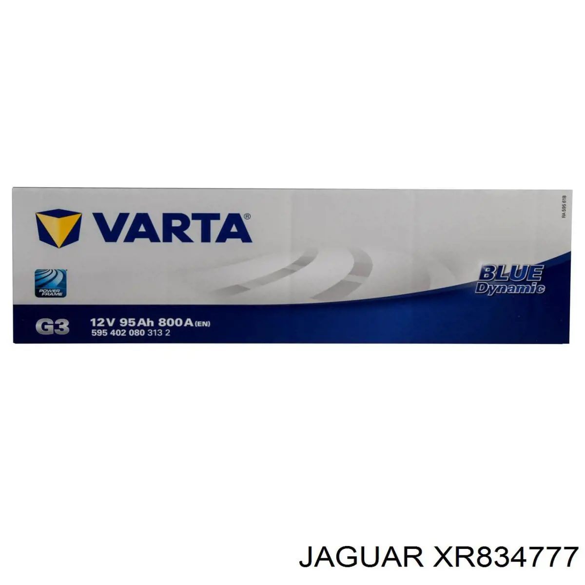 XR834777 Jaguar batería de arranque