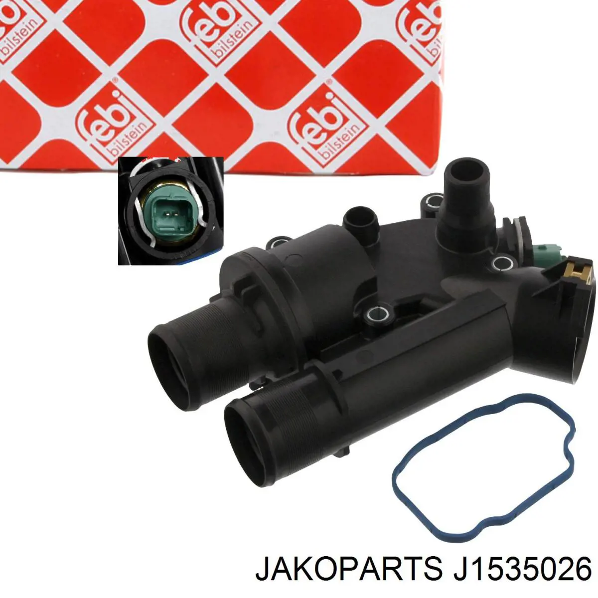 J1535026 Jakoparts termostato, refrigerante