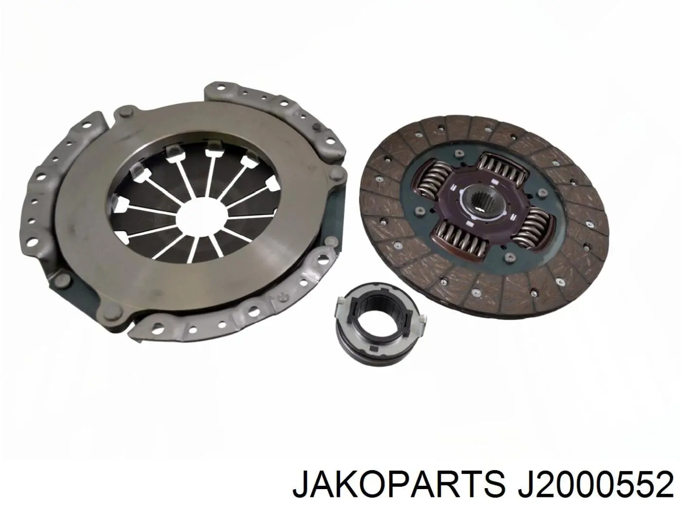 J2000552 Jakoparts kit de embrague (3 partes)