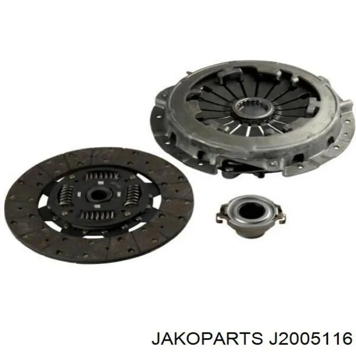 J2005116 Jakoparts kit de embrague (3 partes)