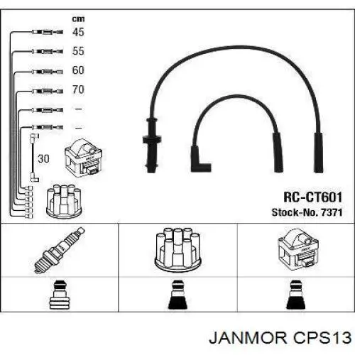 CPS13 Janmor juego de cables de encendido