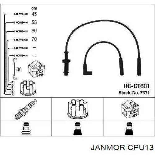 CPU13 Janmor juego de cables de encendido