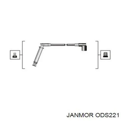 ODS221 Janmor juego de cables de encendido