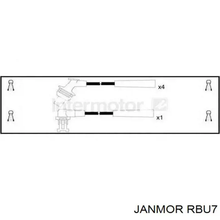 LS-93 Champion juego de cables de encendido