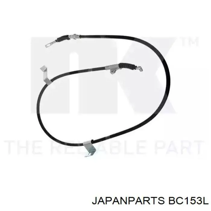 BC153L Japan Parts cable de freno de mano trasero izquierdo