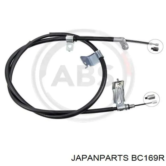 BC-169R Japan Parts cable de freno de mano trasero derecho