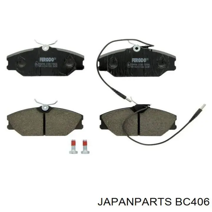 BC406 Japan Parts cable de freno de mano trasero derecho