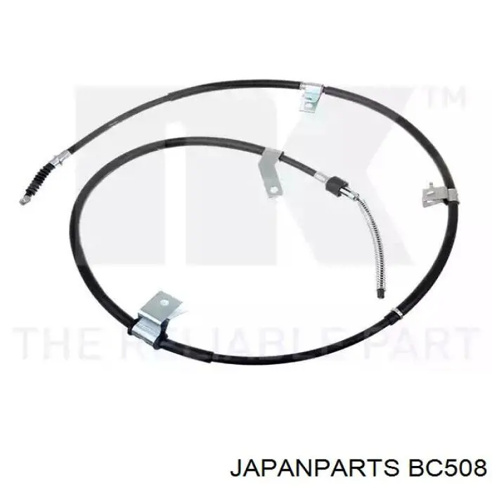 BC-508 Japan Parts cable de freno de mano trasero izquierdo