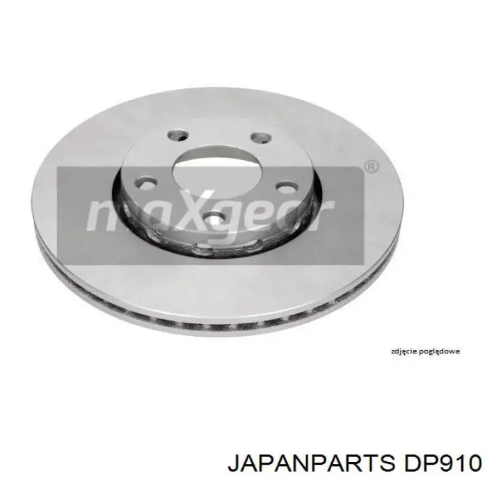 DP910 Japan Parts disco de freno trasero