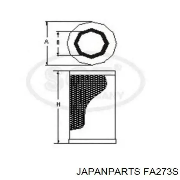 FA-273S Japan Parts filtro de aire