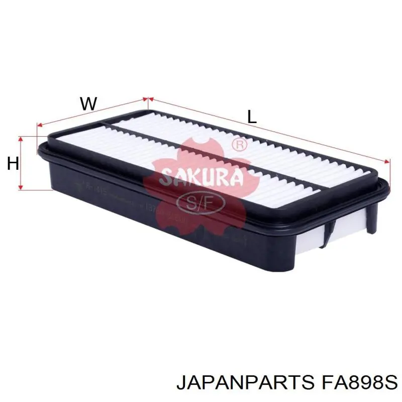 FA-898S Japan Parts filtro de aire