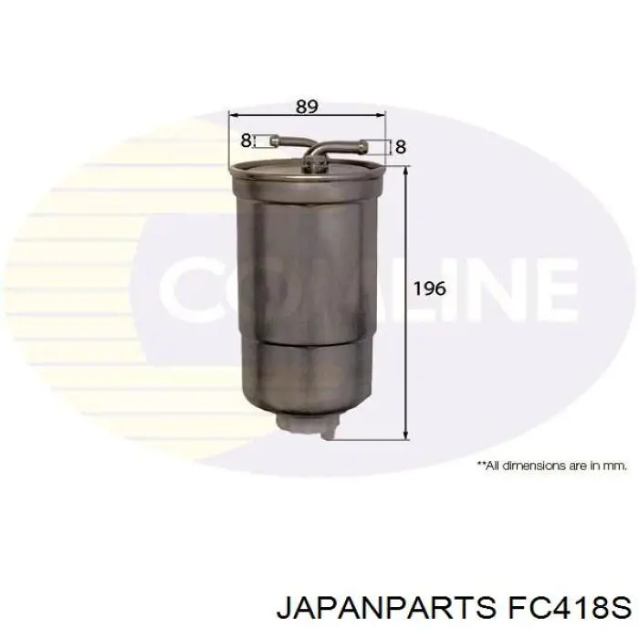 FC418S Japan Parts filtro combustible