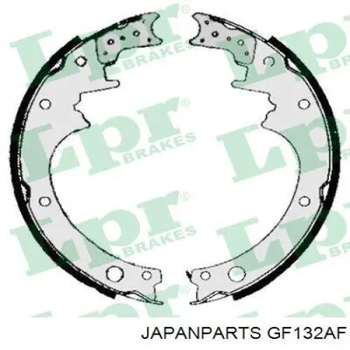 GF132AF Japan Parts zapatas de frenos de tambor traseras