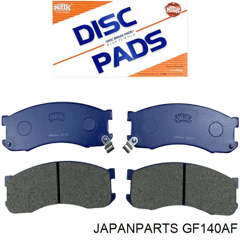 GF-140AF Japan Parts zapatas de frenos de tambor traseras