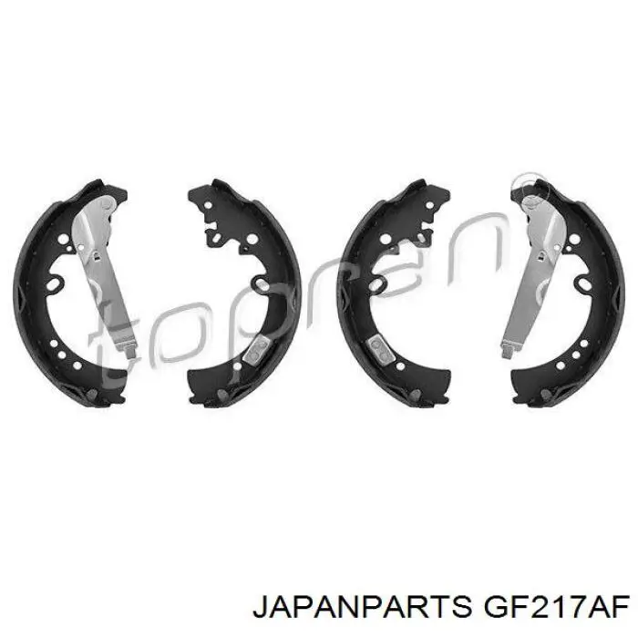 GF-217AF Japan Parts zapatas de frenos de tambor traseras