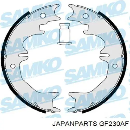 GF230AF Japan Parts juego de zapatas de frenos, freno de estacionamiento