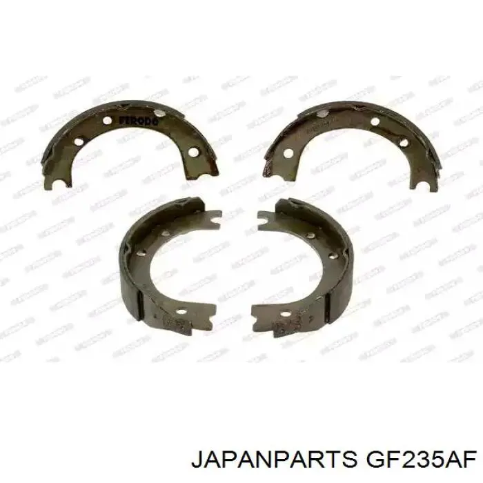 GF-235AF Japan Parts juego de zapatas de frenos, freno de estacionamiento