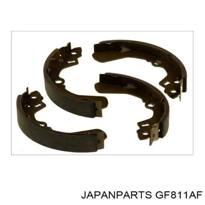 GF-811AF Japan Parts zapatas de frenos de tambor traseras