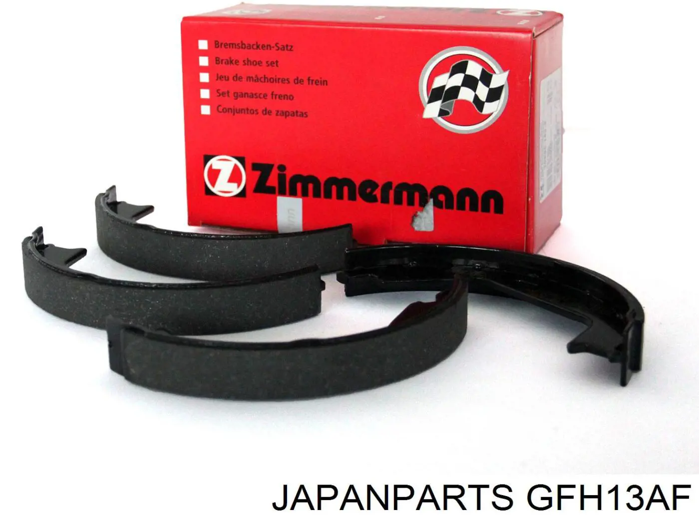 GFH13AF Japan Parts zapatas de frenos de tambor traseras