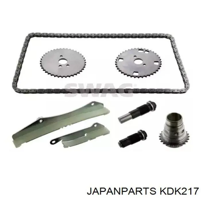 KDK-217 Japan Parts kit de cadenas de distribución