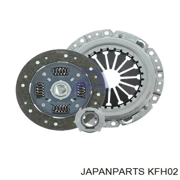 KFH02 Japan Parts kit de embrague (3 partes)