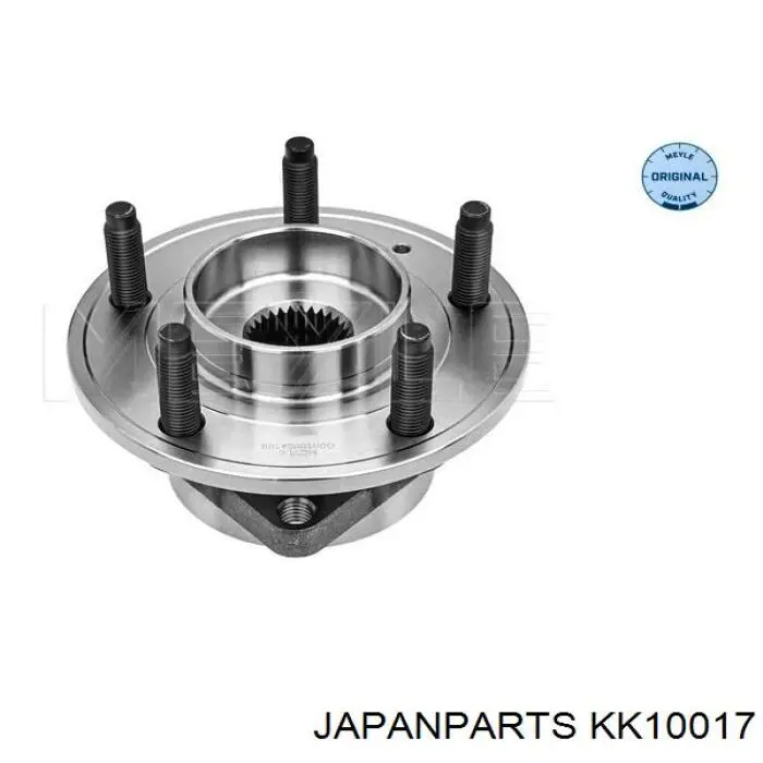 KK-10017 Japan Parts cubo de rueda delantero