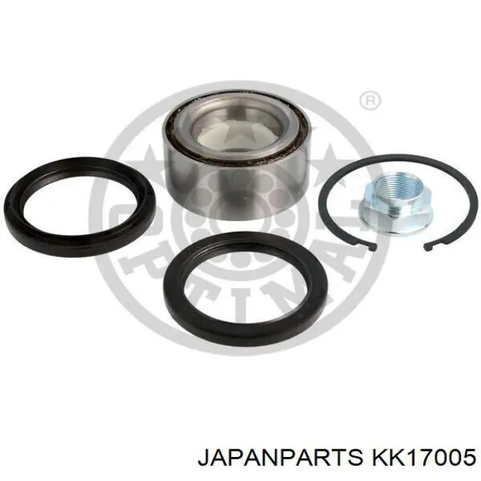 KK17005 Japan Parts anillo retén, cubo de rueda delantero exterior