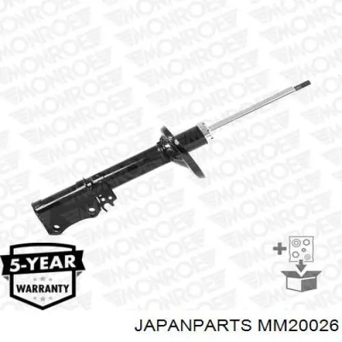 MM-20026 Japan Parts amortiguador trasero izquierdo