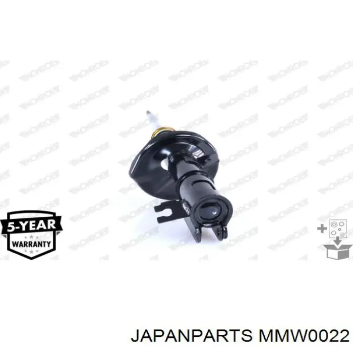 MM-W0022 Japan Parts amortiguador delantero izquierdo