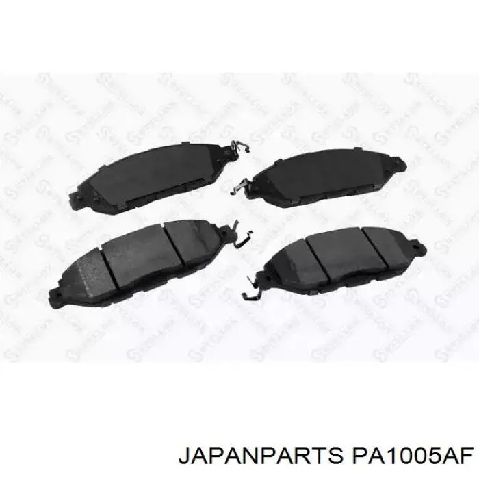 PA-1005AF Japan Parts pastillas de freno delanteras