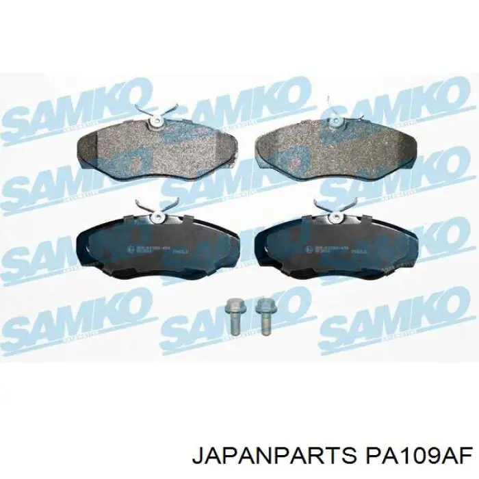 PA-109AF Japan Parts pastillas de freno delanteras