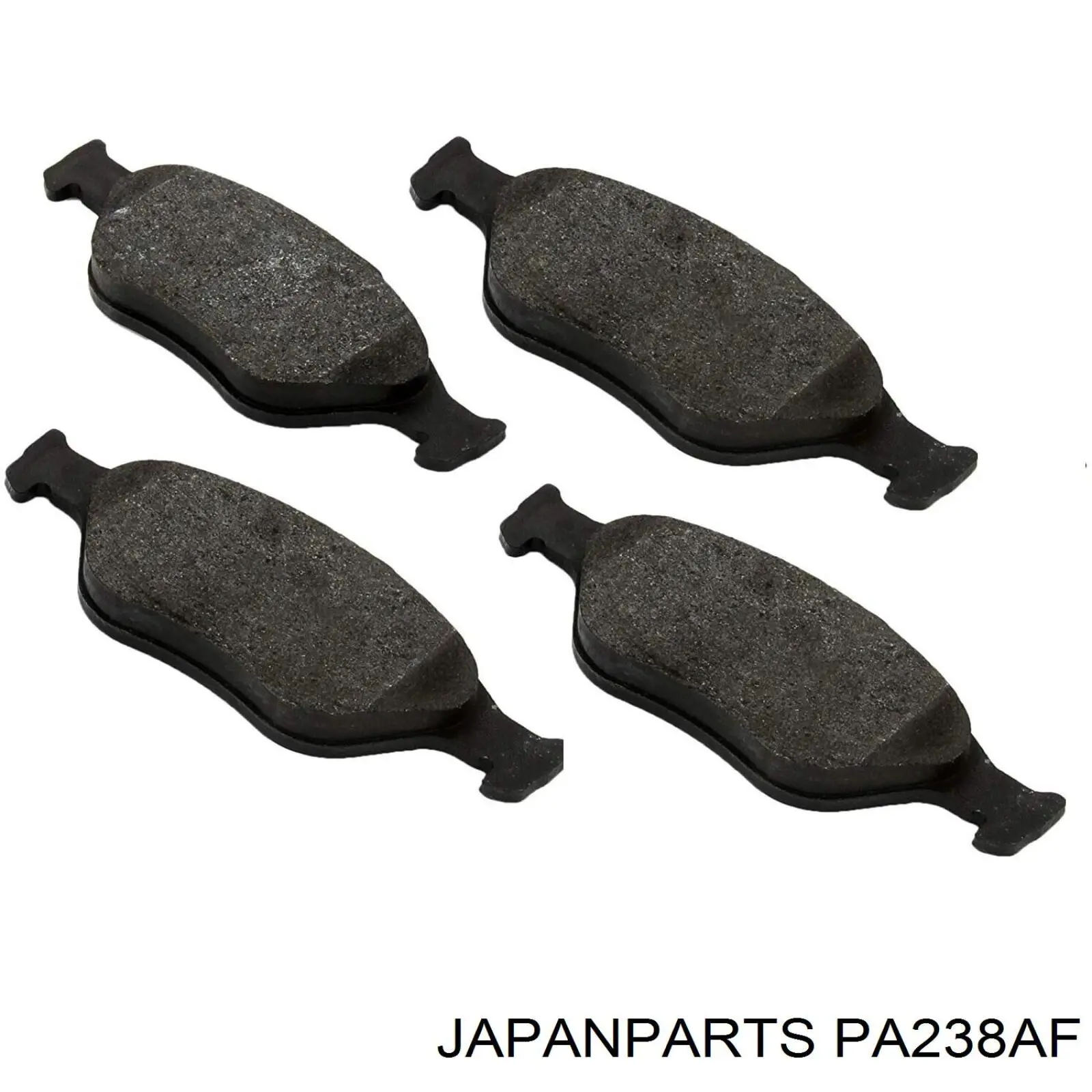 PA-238AF Japan Parts pastillas de freno delanteras