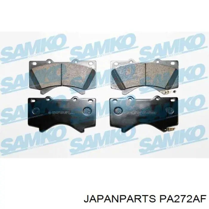 PA-272AF Japan Parts pastillas de freno delanteras