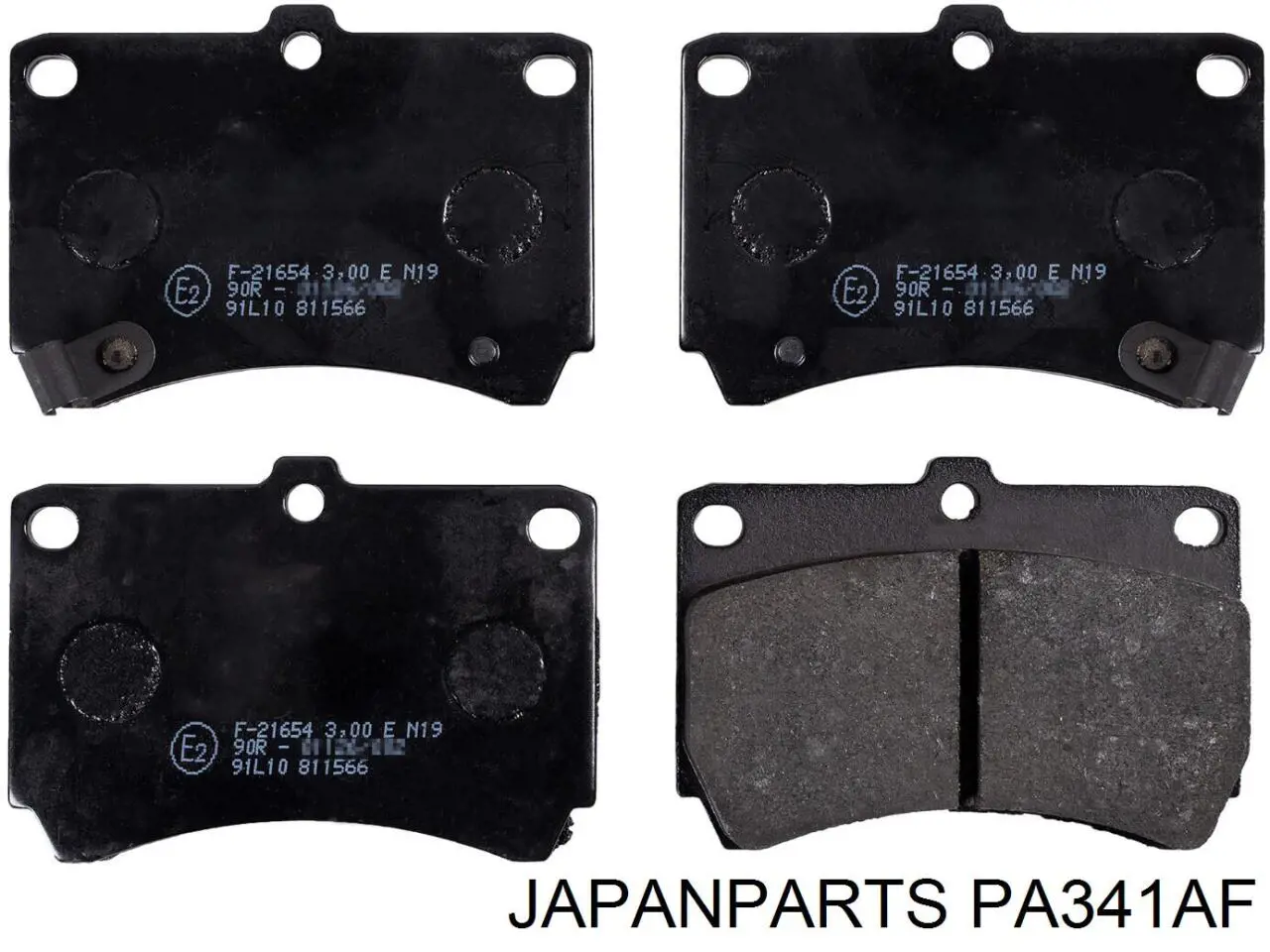 PA-341AF Japan Parts pastillas de freno delanteras