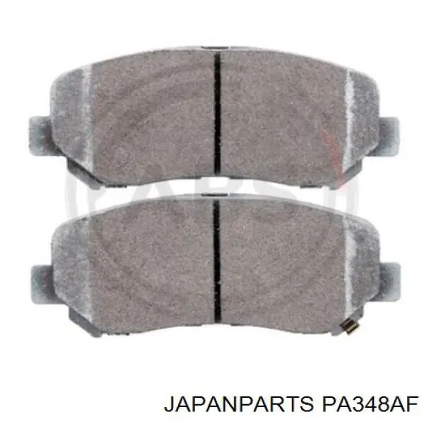 PA348AF Japan Parts pastillas de freno delanteras